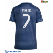 Fotballdrakt Dame Real Madrid Vinicius Junior #7 Bortedrakt 2025-26 Kortermet